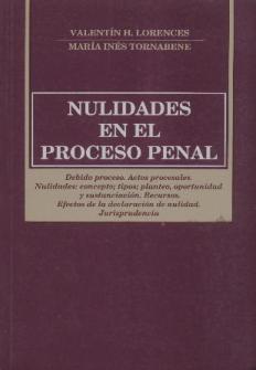 Librería Especializada Olejnik NULIDADES EN EL PROCESO PENAL